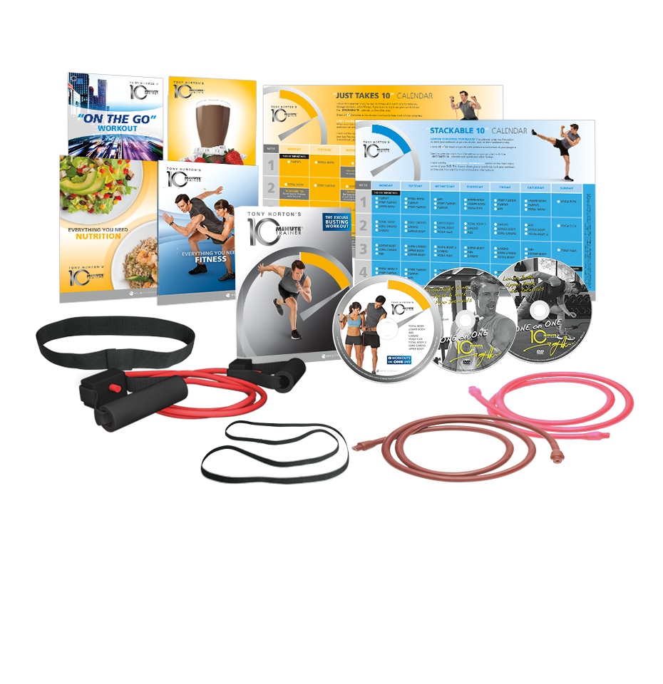 10 minute trainer deluxe workout calendar
